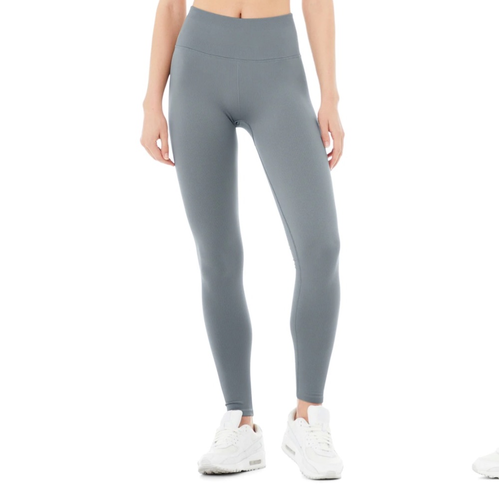 [EUC] Alo Yoga Dash Legging in Steel Blue Size XS